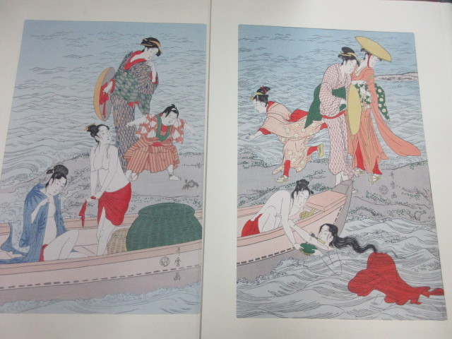 ヤフオク! -「喜多川 歌麿 浮世絵」(版画) (美術品)の落札相場・落札価格
