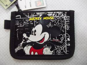 【在庫あり】ミッキーマウス小銭入れ 約11.6×8.6cm【財布.中国製.ディズニー.Disney】