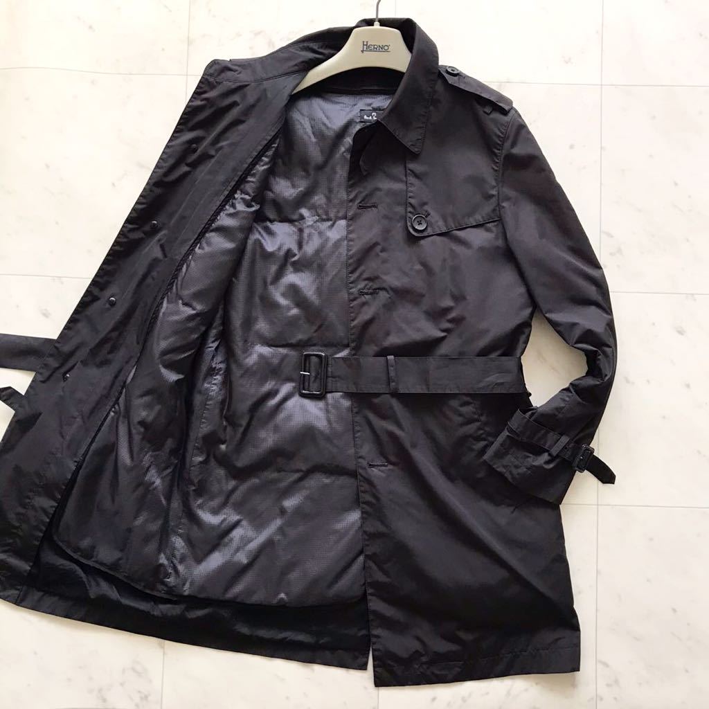 837 新品 PaulSmith ポールスミス ストレッチ トレンチコート 40