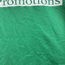 ■ CANADA製 Athletic Knit ” TITANS ” メッシュ地 ホッケー シャツ 古着 サイズXXL グリーン アメカジ スポーツ ■_画像7