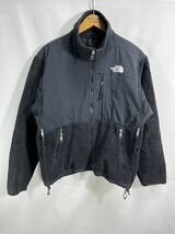 ■ 女性用 THE NORTH FACE DENALI ナイロン 切り替え フリース ジャケット ブラック サイズM 古着 ノースフェイス デナリ アウトドア ■_画像1