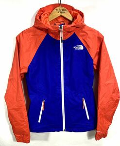 ■ 女性用 14年製 THE NORTH FACE ノースフェイス HYVENT ナイロン マウンテン パーカー ジャケット 古着 アウトドア レジャー サイズXS ■