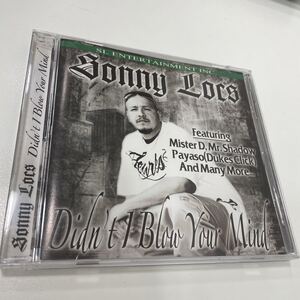 SONNY LOCS Didn't blow pour mind gangsta rap G-RAP CHICANO CRIPS LOWRIDER ウエッサイ