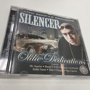 SILENCER OLDIE DEDICATIONS gangsta rap G-RAP CHICANO CRIPS LOWRIDER ウエッサイ