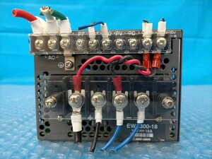 [CK3859] NEMIC-LAMBDA EWS300-18 リニア スイッチング電源 動作保証