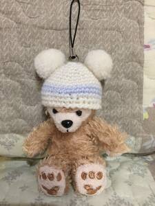 ダッフィー☆帽子☆ミッキーニットキャップ☆strap用☆ハンドメイド