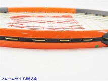 中古 テニスラケット ウィルソン バーン 100エス カウンターベール 2017年モデル (G2)WILSON BURN 100S CV 2017_画像8