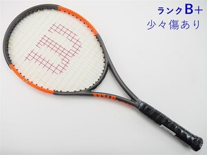 中古 テニスラケット ウィルソン バーン 100エス カウンターベール 2017年モデル (G2)WILSON BURN 100S CV 2017