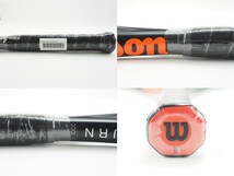 中古 テニスラケット ウィルソン バーン 100エルエス バージョン4.0 2021年モデル (G2)WILSON BURN 100LS V4.0 2021_画像3