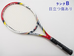 中古 テニスラケット ウィルソン スティーム プロ 95 2012年モデル (G2)WILSON STEAM PRO 95 2012