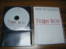 SNAKE ON THE BEACH・TEDDY BOY・チバユウスケ・赤い季節主題歌・オフィシャルブック特典DVD_画像1