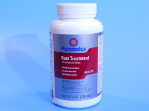 [Permatex* perm Tec s]* last treatment *PTX81775 rust diverting agent { capacity 236ml} red rust - black rust 