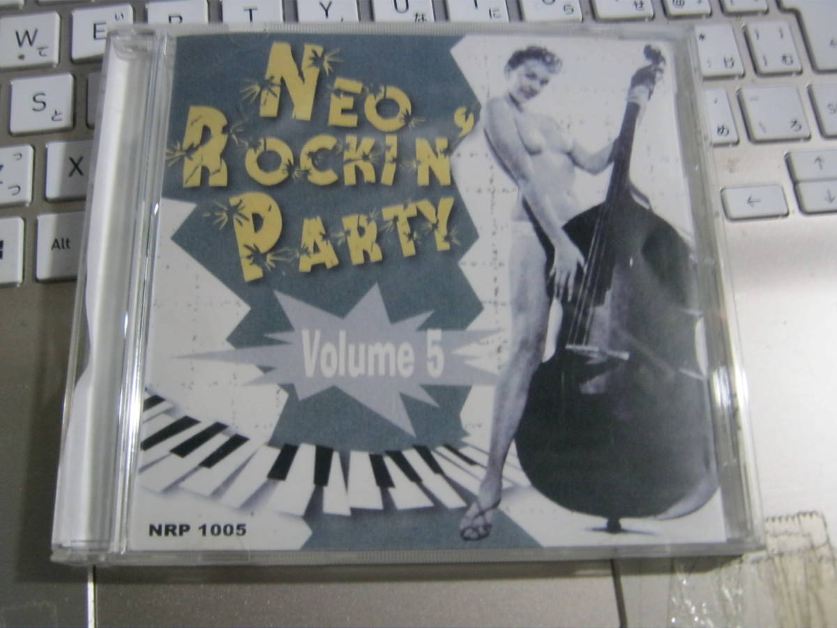 V.A./ NEO ROCKIN' PARTY Vol.5 Дания CDR ROMAN HOLIDAY WHISTLE BAIT BLUBBERY HELLBELLIES DEAD BEATS LOS CARAYOS GRISWALDS