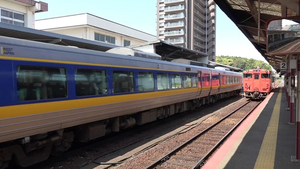  Yamaguchi prefecture. local line car window image compilation ( title less / have BD-R DL2 sheets set )