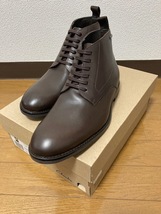 新品 箱付 Clarks クラークス Ronnie Up GTX レザー ロニーアップ ゴアテックス 24.5cm GORE TEX 6.5 茶 DARK BROWN ダークブラウン_画像8