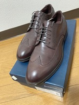 新品 箱付 COLE HAAN コールハーン Dawson Grand 360 WingTip Oxford Wp ウォータープルーフレザー 25cm マホガニ ウィングチップ 7.5 茶_画像8