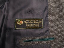 新品9.6万円 大手百貨店扱い 秋冬『Loro Piana ロロピアーナ DREAM TWEED 伊製生地』Super120S ウール100% ジャケットBB5茶(D) 3050670_画像6