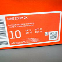 美品　Nike Zoom Air 2K 　ズームエアー2K　White Gold Blue A00269-005　28cm　US10_画像9
