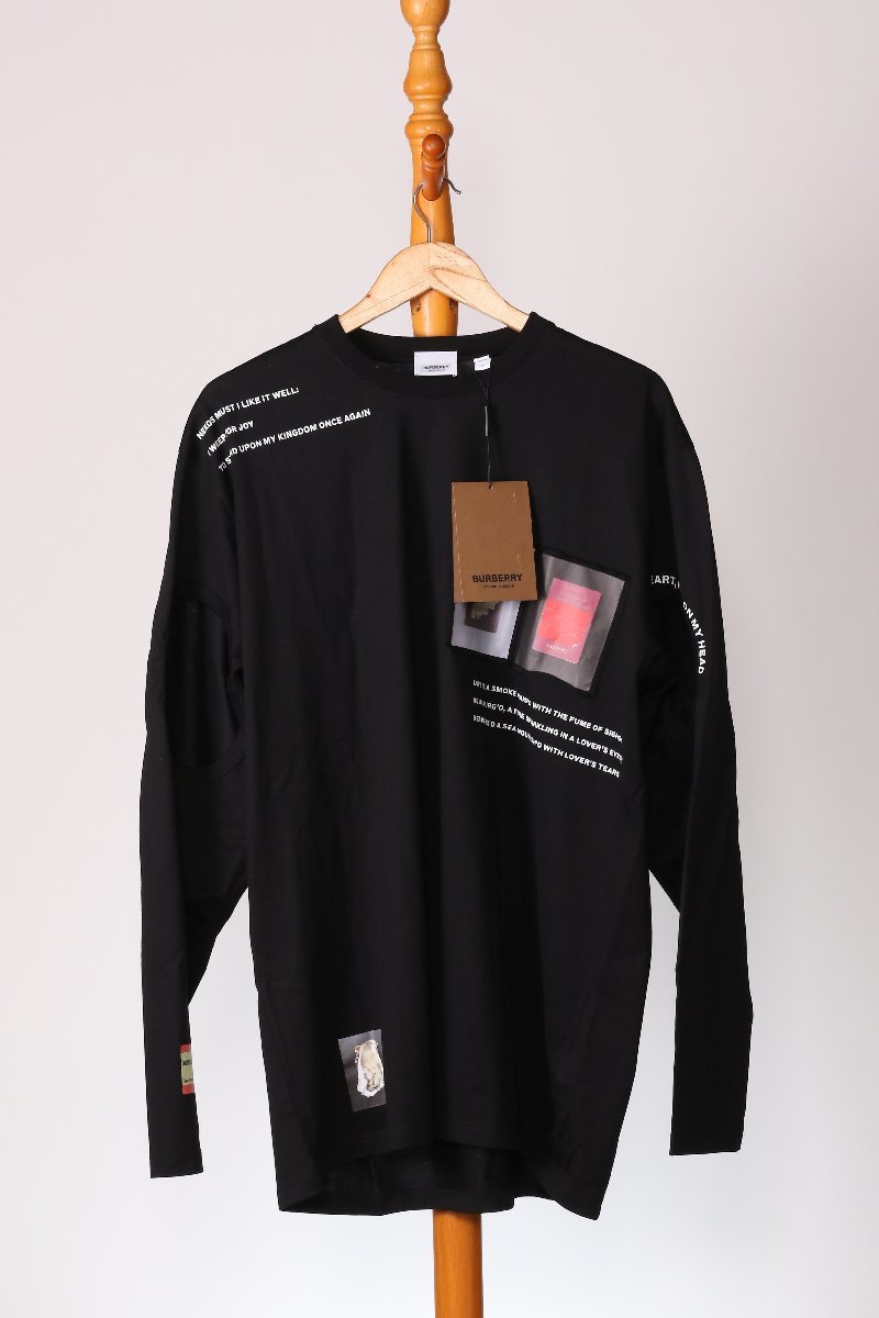 99％以上節約 BURBERRY バーバリー ロゴ ロンT ロングスリーブTシャツ