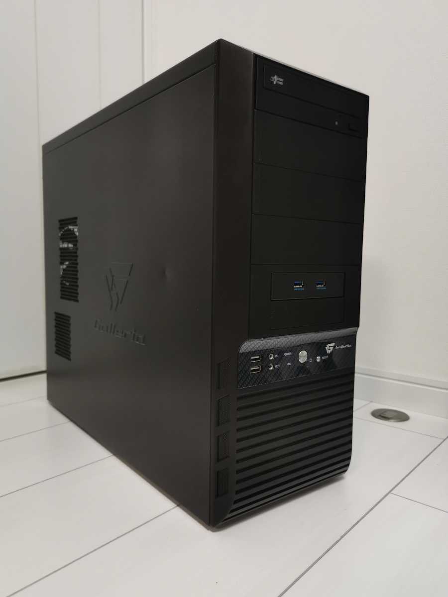 デポー 自作ゲーミングPC ryzen5500 rx6600 m.2 1TB 中古