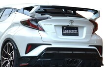 TOYOTA C-HR 前期 リア ウイング 角度可変式 FRP 未塗装 穴あけ不要 トヨタ CHR REAR WING DBA-NGX50 DAA-ZYX10 ターボ ハイブリッド_画像4