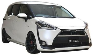 【M's】トヨタ シエンタ 前期 フロント マークレス グリル ガーニッシュ ABS製 ツートン 塗装済み 070 209 1F7 TOYOTA SIENTA