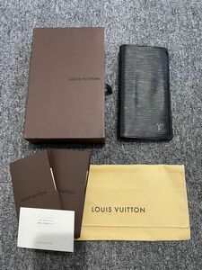 LOUIS VUITTON ポルトフォイユ・ブラザ エピ 長財布