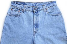 ★90s メキシコ製 Levi'sリーバイス 550 デニムパンツ 10 REG.M★48 オールド ビンテージ ジーンズ テーパード ルーズ ワイド バギー_画像4