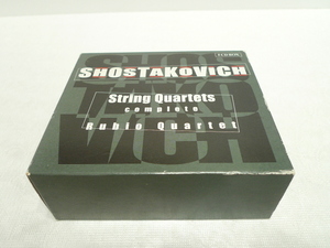 CD-BOX★　ショスタコーヴィチ　Shostakovich String Quartets complete　★