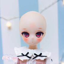 【AK*doll】DDH-01 カスタムヘッド SWセミホワイト レジンアイ付き_画像10