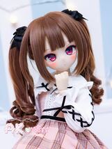 【AK*doll】DDH-01 カスタムヘッド SWセミホワイト レジンアイ付き_画像2