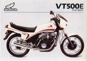 カタログ　HONDA VT500E ヨーロッパ仕様　送料無料