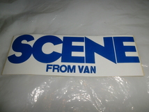 ★`70sヴィンテージ/未使用デッド VAN JAC. SCENE FROM VAN ステッカー `76-`78キャンペーン販促品 旧ヴァンヂャケット 当時モノ_画像1