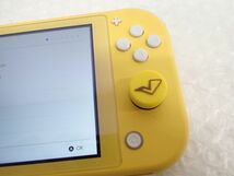 ☆営HS726-80　初期化・動作確認済み　Nintendo Switch Lite HDH-001 本体 イエロー、TPUセミハードカバー ピカチュウ、EVAポーチ_画像8