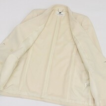 ◆COURREGES クレージュ ウール ダブルブレスト ジャケット ホワイト 9AR_画像3