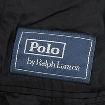 国内正規品 イタリア製◆POLO RALPH LAUREN ポロ ラルフローレン 2B ストライプ柄 シングル スーツ チャコール 41/51_画像5