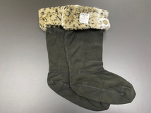 HSS24063-105 SNOW Lサイズ UK6-8 HUNTER/ハンター FLEECE WELLY SOCKS フリースウェリーソックス _画像4