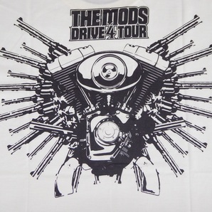 レア!THE MODS/ザ モッズ[2010 DRIVE4 TOUR]ライブ ツアーグッズ【Tシャツ(M)】森山達也/北里晃一/苣木寛之佐々木周(SHU)会場限定販売/新品の画像2