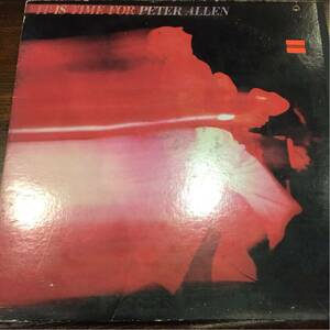 【LP/AOR】 PETER ALLEN / IT IS TIME FOR USプロモ盤 中古レコード