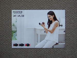 [ catalog only ]FUJIFILM X-A3 2016.10 inspection FUJINON