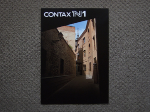[ catalog only ]CONTAX N1 2001.02 inspection Contax Carl Zeiss Carl Zeiss Kyocera Yashica 