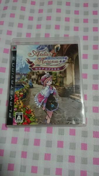 ＰＳ３ソフト　ロロナのアトリエ　アーランドの錬金術士　送料無料　プレイステーション３