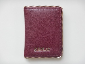 REPLAY　リプレイ　カードケース　定期入れ　名刺入れ　レディース　イタリアブランド　新品