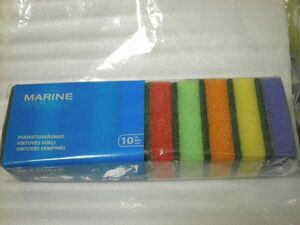 MARINE BRAND BALTIC SPONGE X 10 PICS IN PACK FREESHIPMENT(minimum only) NO1