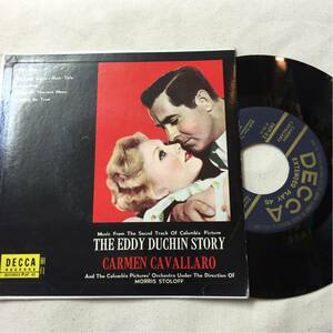 【レアシングルO.S.T.】CARMEN CAVALLARO/THE EDDY DUCHIN STORY-EP カルメンキャヴァレロ/愛情物語