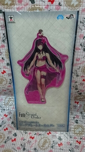 フェイト グランドオーダー Fate Grand Order ビッグプレートキーホルダー スカハサ 水着 プライズ 非売品 未開封 未使用