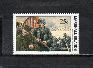 181255 Marshall various island 1990 year second next world large war series Germany. Belgium .. unused NH