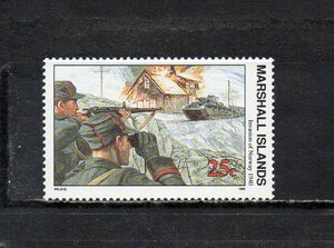 181252 Marshall various island 1990 year second next world large war series Germany. noru way .. unused NH