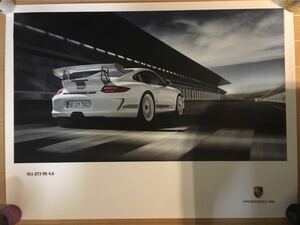 porsche ファクトリーポスター 2012 997GT3RS 4.0 ポスター 貴重品 911 ポルシェ