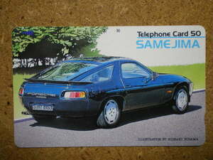 kuru*110-43544 SAMEJIMA Porsche telephone card 